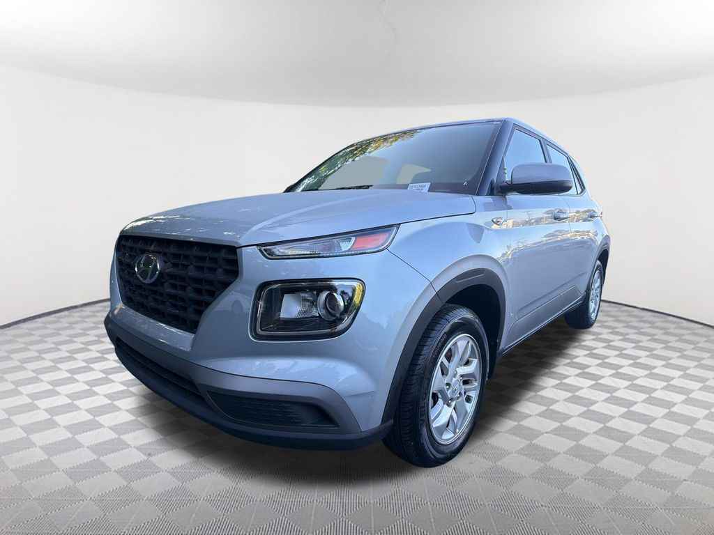 Stellar Silver 2021 Hyundai Venue SUV / Crossover Front-Wheel Drive Continuously Variable Transmission