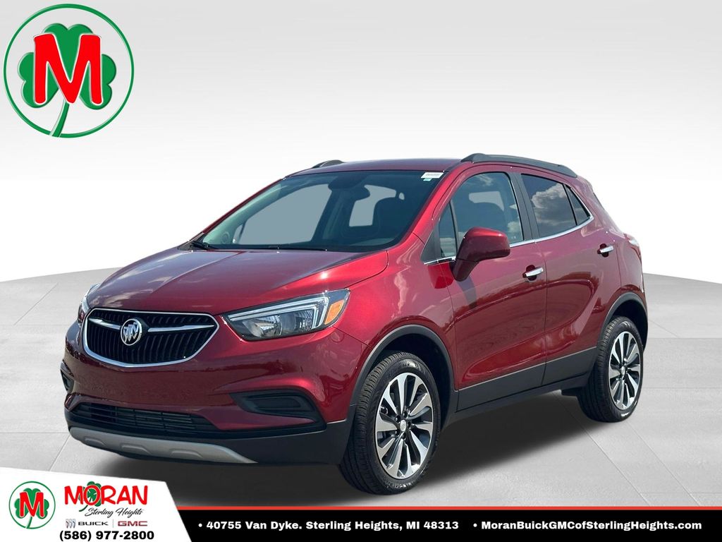 Cinnabar Metallic 2021 Buick Encore SUV / Crossover All-Wheel Drive 6-Speed Automatic Overdrive