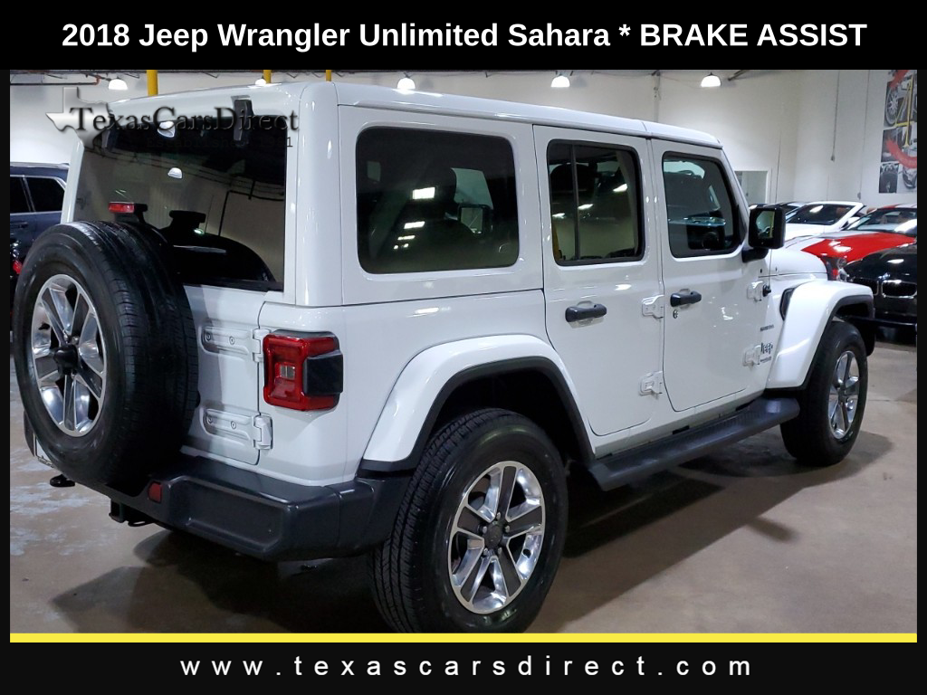 2018 Jeep Wrangler Unlimited Sahara 10