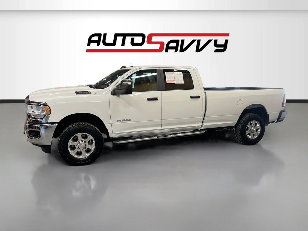 Used 2024 Bright White Clearcoat Ram Big Horn image 4