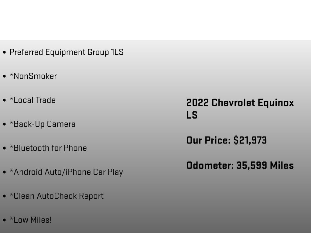2022 Chevrolet Equinox LS - 5