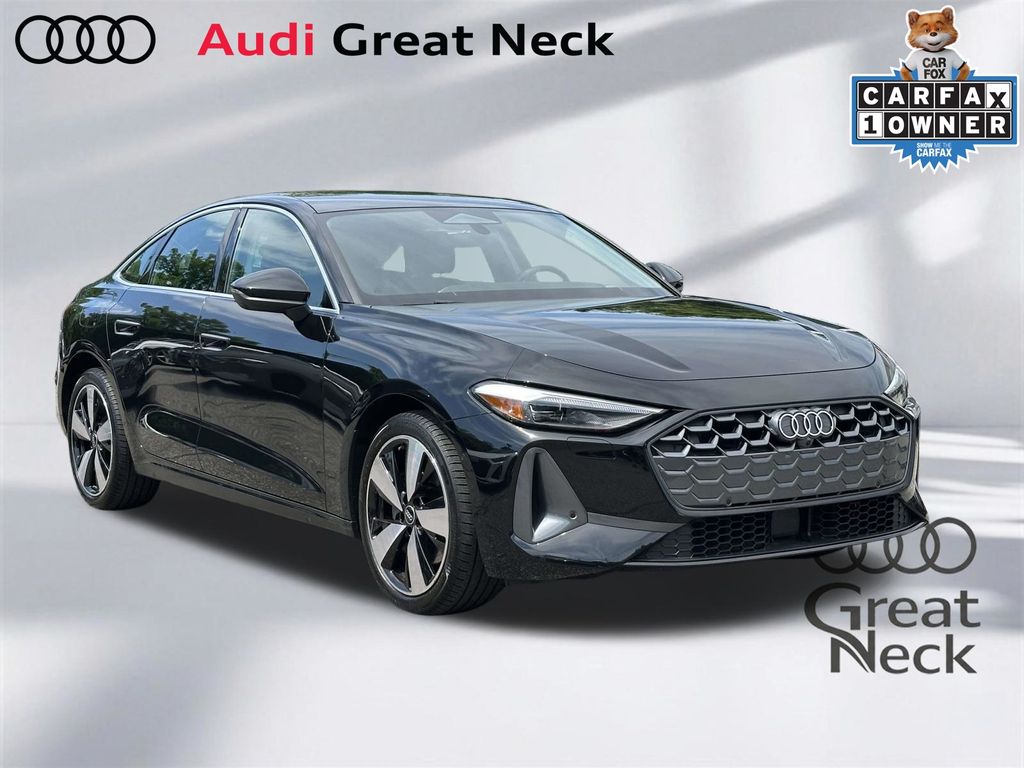 Black Metallic 2025 Audi A5 Coupe 7-Speed Automatic