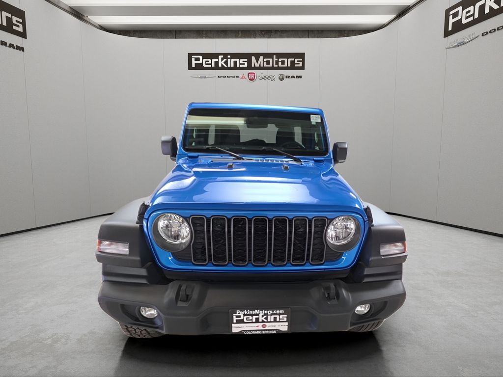 Hydro Blue Pearl Coat 2024 Jeep Wrangler Sport S 4-Door 4WD SUV / Crossover Four-Wheel Drive 8-Speed Automatic