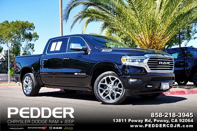 Diamond Black Crystal Pearlcoat 2019 RAM 1500 Pickup Truck Four-Wheel Drive 8-Speed Automatic