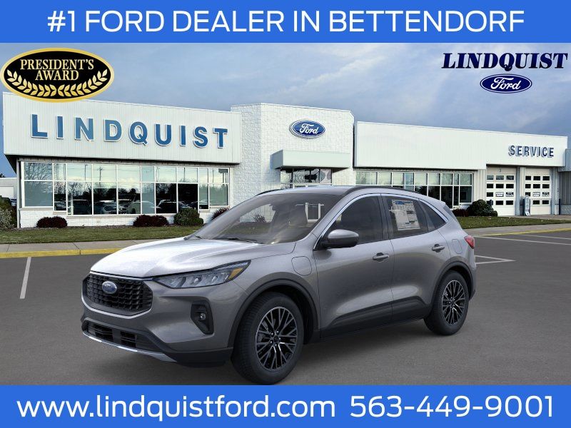 Gray Metallic 2025 Ford Escape Hybrid Plug-in SUV / Crossover Front-Wheel Drive Continuously Variable Transmission