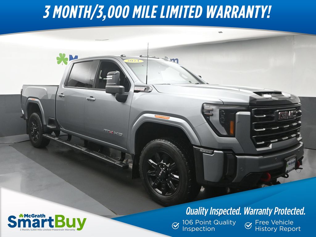 Sterling Metallic 2024 GMC Sierra 3500HD Pickup Truck Four-Wheel Drive Automatic