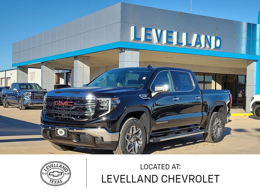 Onyx Black 2026 GMC Sierra 1500 Pickup Truck Four-Wheel Drive Automatic