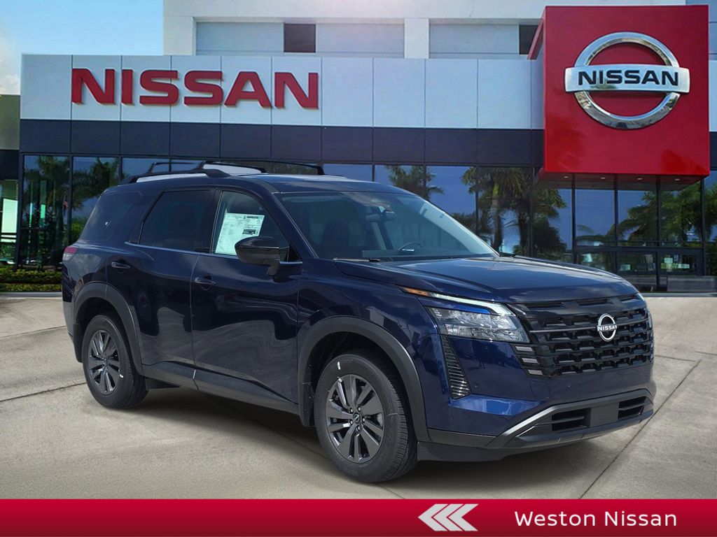 Deep Ocean Blue Pearl 2026 Nissan Pathfinder SUV / Crossover Front-Wheel Drive 9-Speed Automatic