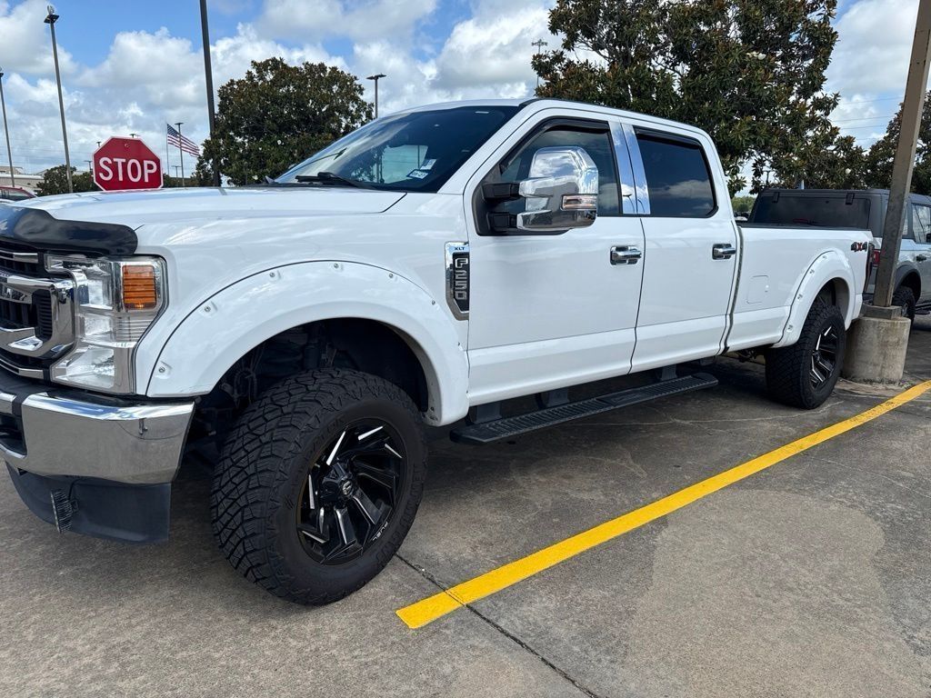 2020 Ford F-250SD XLT White at Classic Chevrolet Galveston