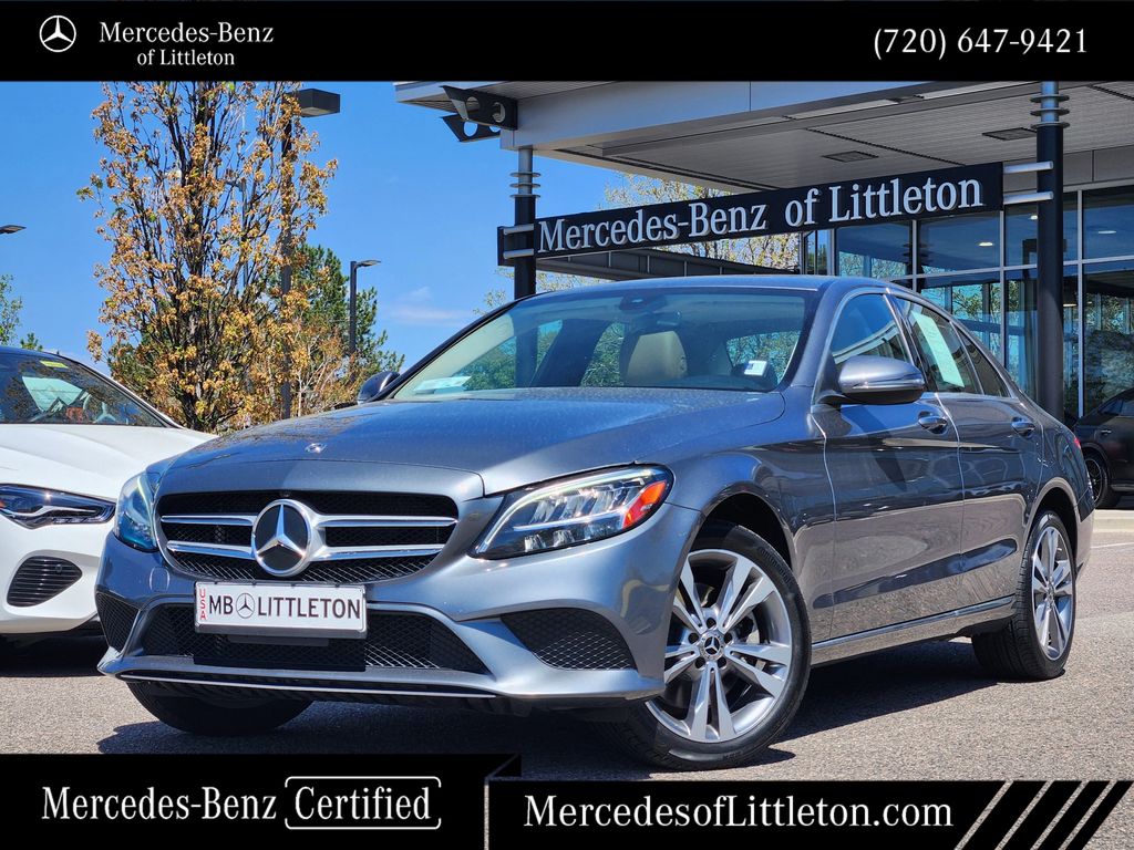 Selenite Gray Metallic 2021 Mercedes-Benz C-Class C 300 Sedan 4MATIC Sedan All-Wheel Drive 9-Speed Automatic