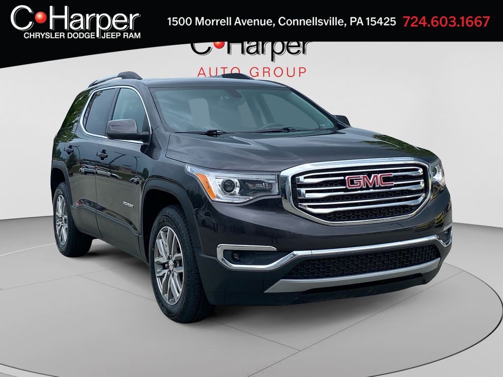 Gray (Iridium Metallic) 2018 GMC Acadia SUV / Crossover Four-Wheel Drive 6-Speed Automatic