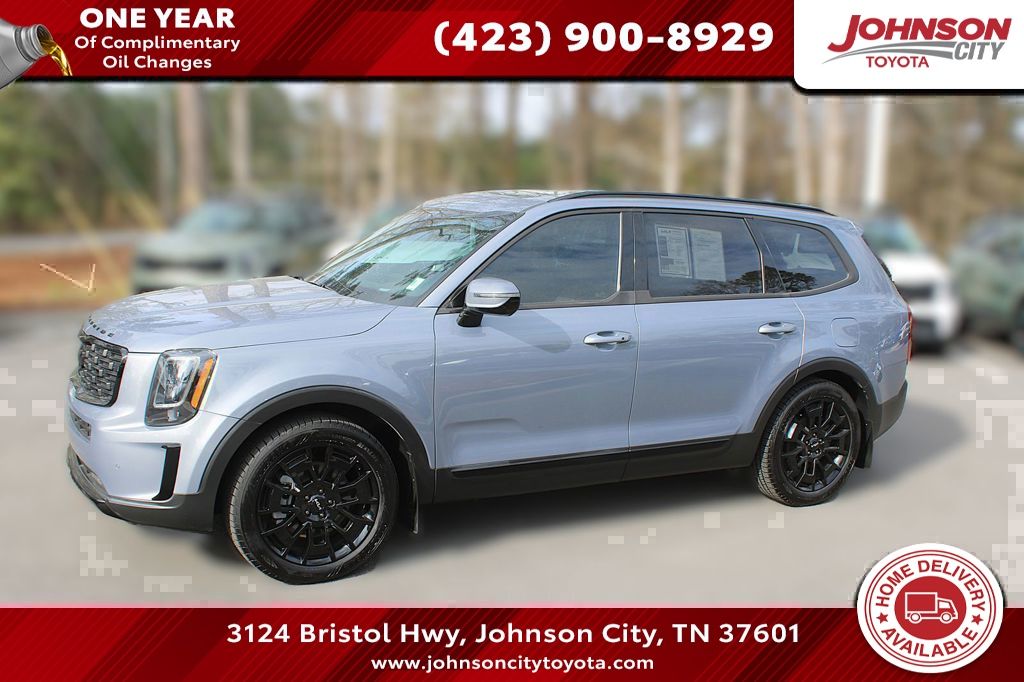 Everlasting Silver 2022 Kia Telluride SX AWD SUV / Crossover All-Wheel Drive 8-Speed Automatic