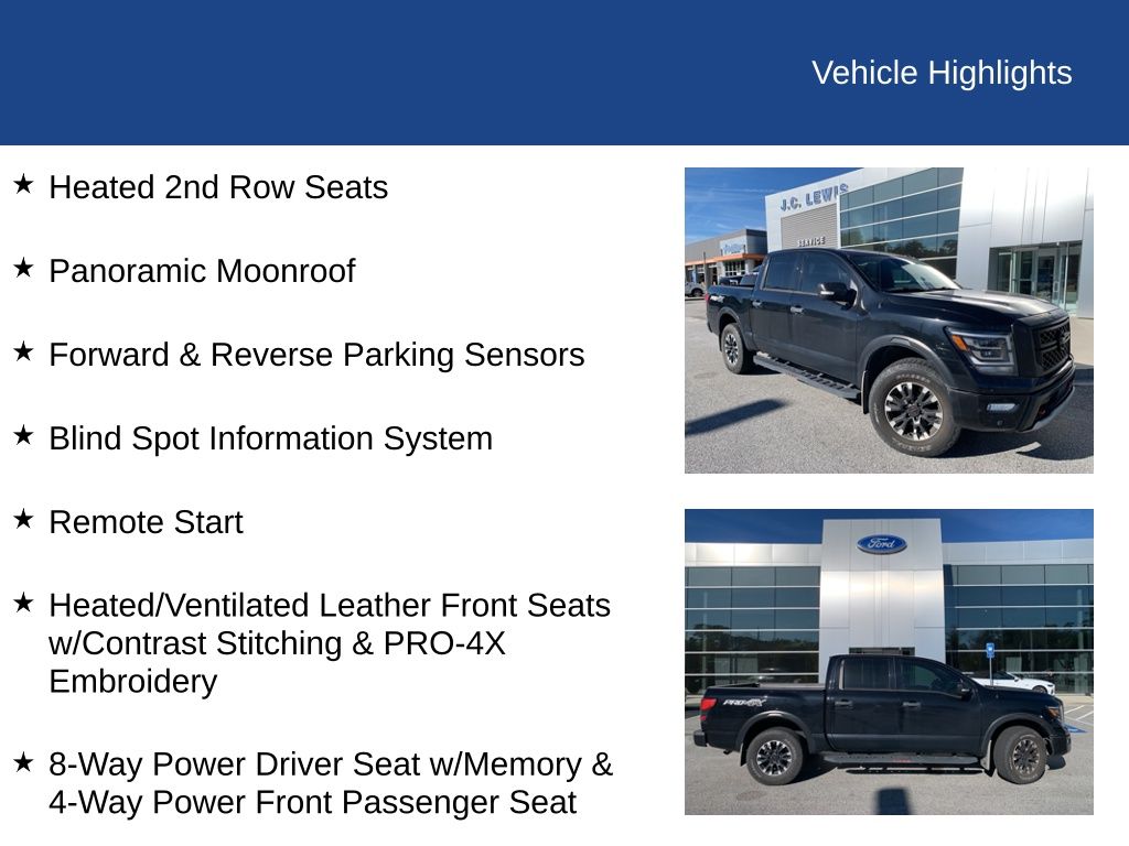 2021 Nissan TITAN Crew Cab PRO-4X 4x4