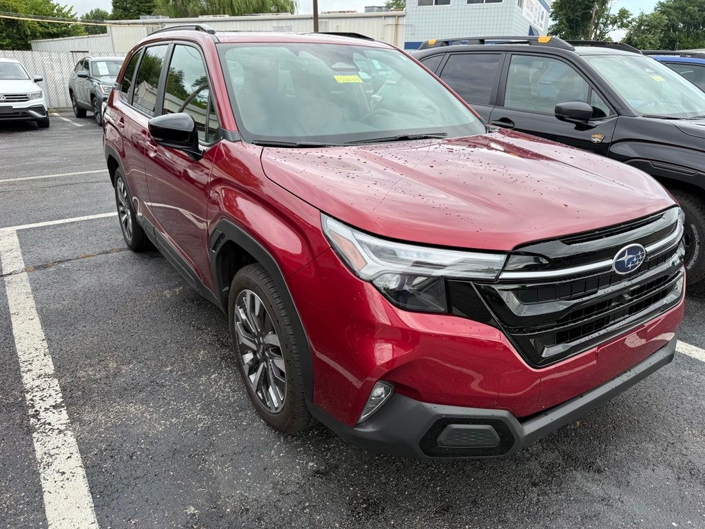 Crimson Red Pearl 2026 Subaru Forester SUV / Crossover All-Wheel Drive Continuously Variable Transmission