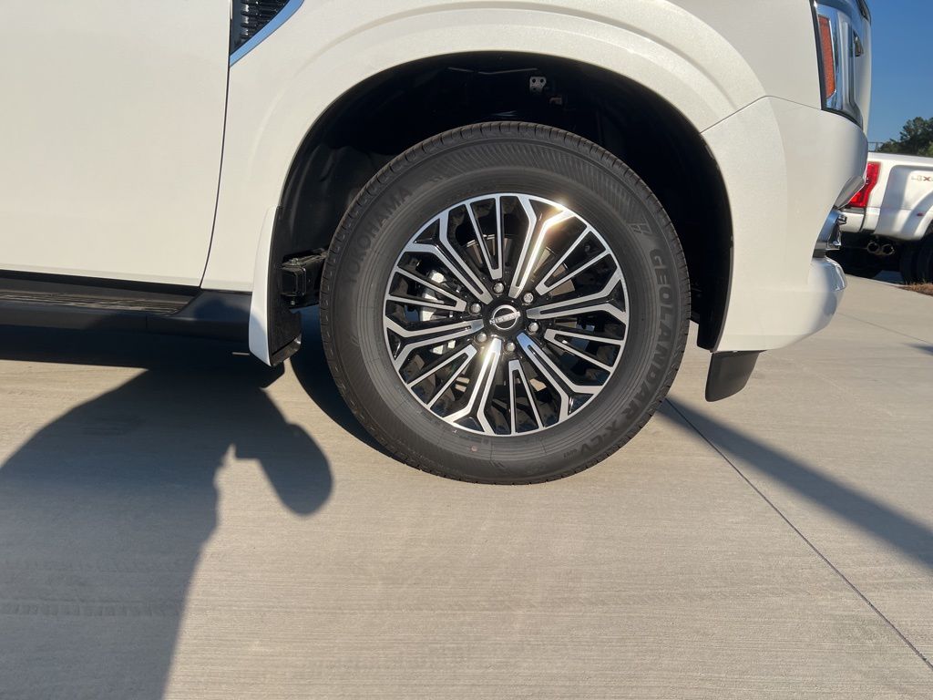 2025 Aspen White Tricoat Nissan Armada SL RWD SUV