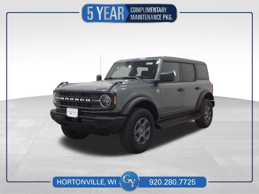 Carbonized Gray Metallic 2026 Ford Bronco Big Bend 4-Door 4WD SUV / Crossover Four-Wheel Drive Automatic