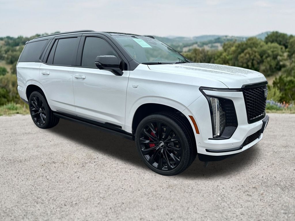 Crystal White 2025 Cadillac Escalade Sport Platinum 4WD SUV / Crossover Four-Wheel Drive Automatic