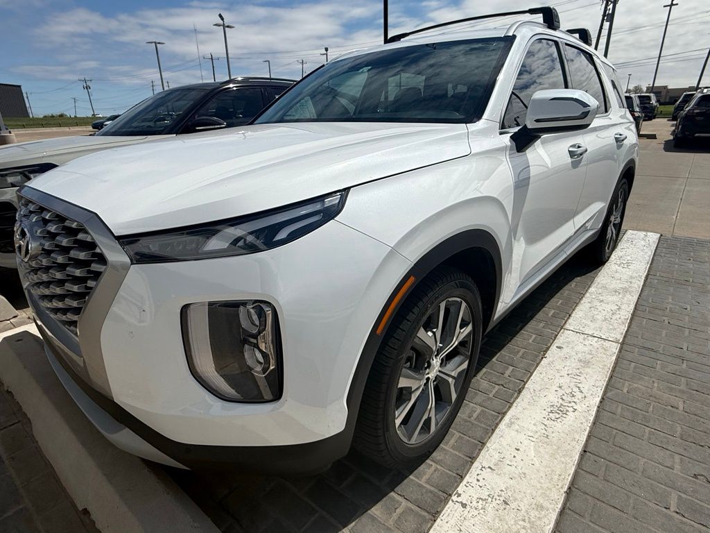 Hyper White 2022 Hyundai Palisade SEL FWD SUV / Crossover Front-Wheel Drive 8-Speed Automatic