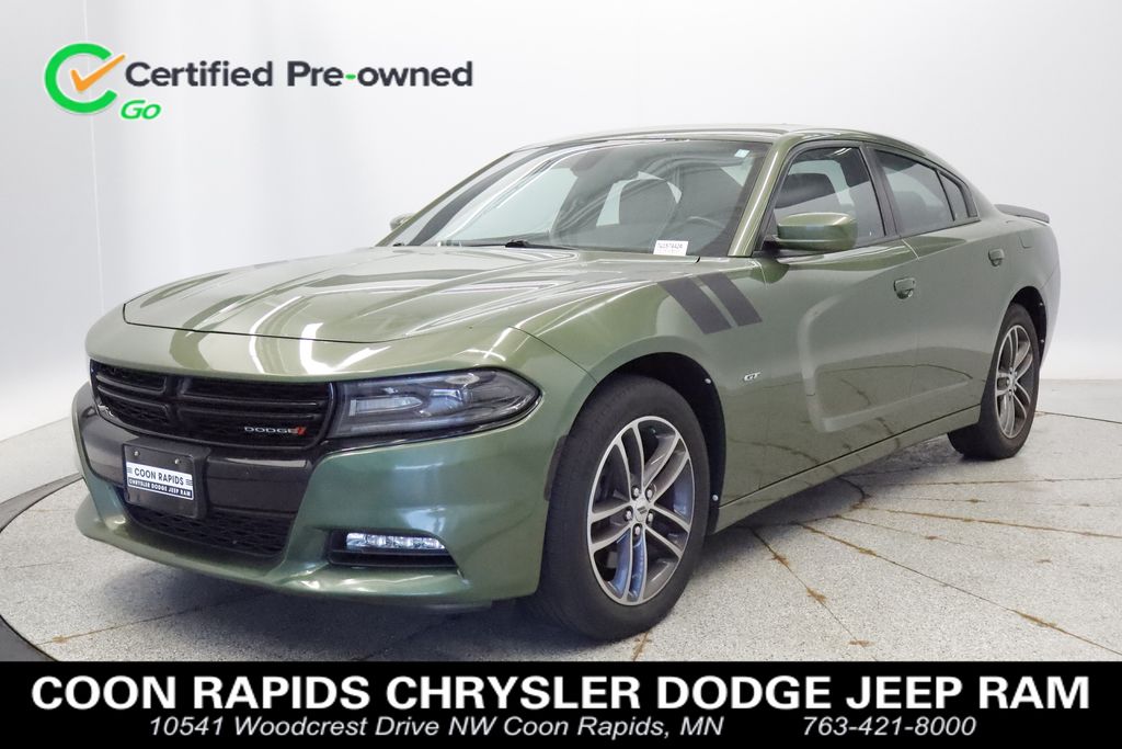 F8 Green 2018 Dodge Charger Sedan All-Wheel Drive 8-Speed Automatic