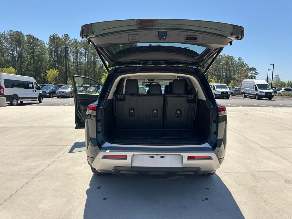 2022 Obsidian Green Pearl/Super Black Nissan Pathfinder SL 4X4 SUV