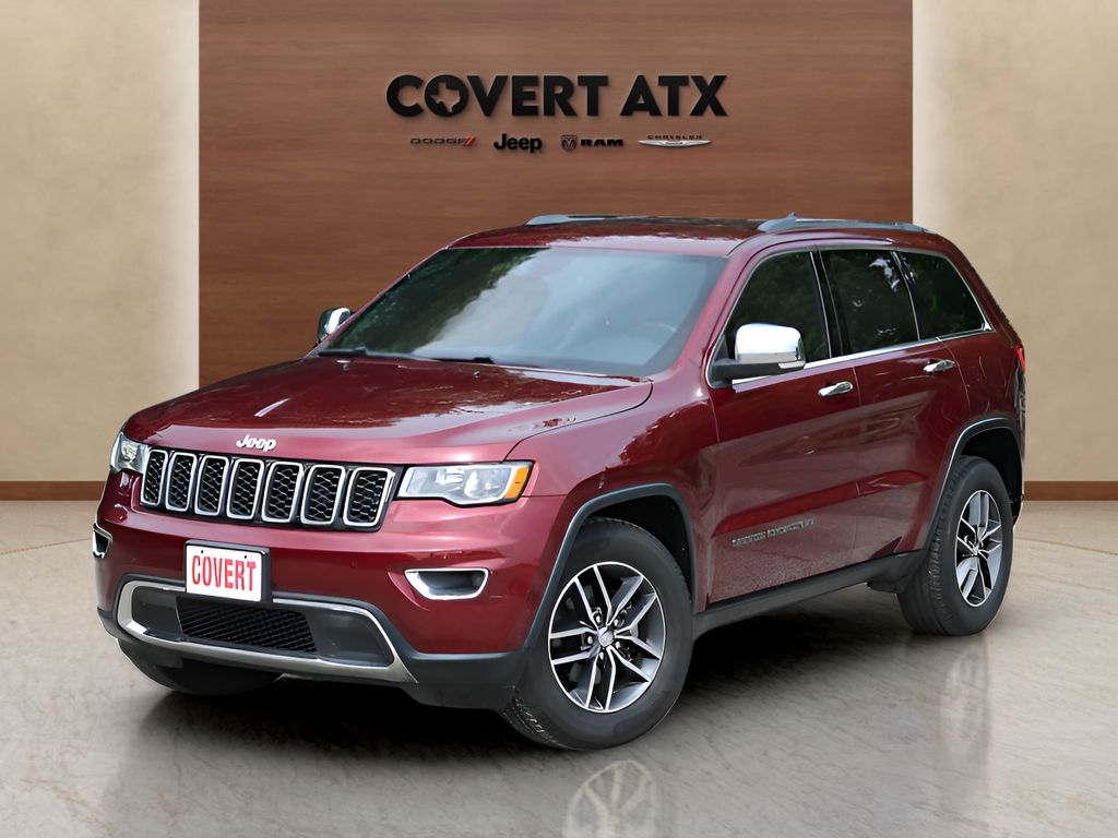 Velvet Red Pearlcoat 2018 Jeep Grand Cherokee Limited SUV / Crossover 4X2 8-Speed Automatic
