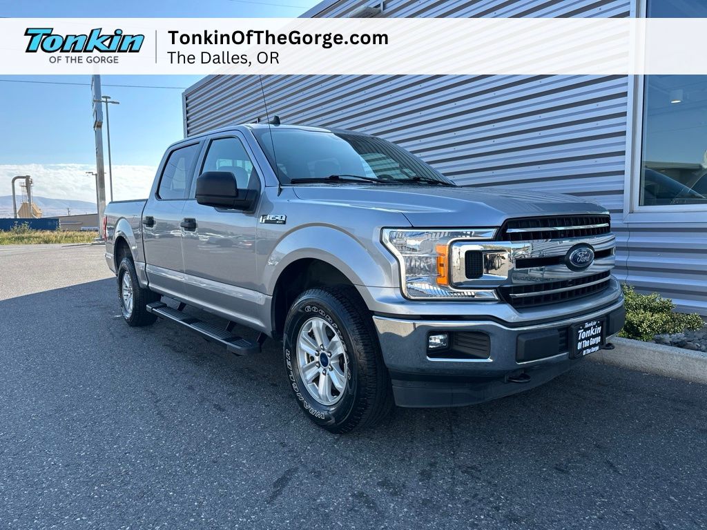 Silver Metallic 2020 Ford F-150 Pickup Truck Four-Wheel Drive Automatic