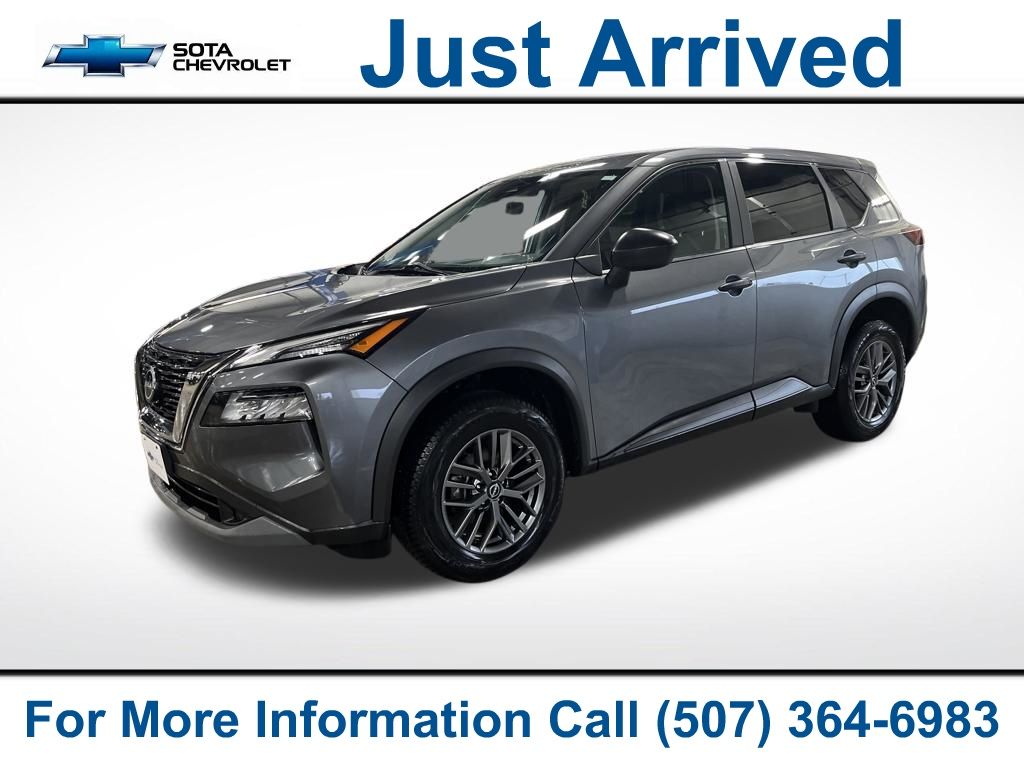 Gray (Gun Metallic) 2023 Nissan Rogue S AWD SUV / Crossover All-Wheel Drive Continuously Variable Transmission