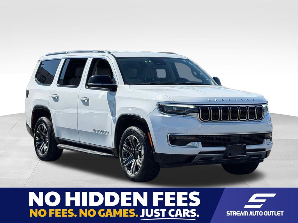 Bright White Clearcoat 2024 Jeep Wagoneer SUV / Crossover Four-Wheel Drive 8-Speed Automatic
