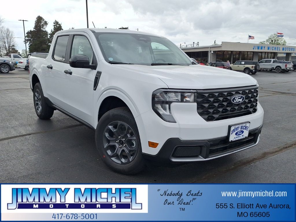 Oxford White 2026 Ford Maverick Pickup Truck All-Wheel Drive Continuously Variable Transmission