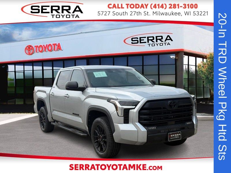 Celestial Silver Metallic 2024 Toyota Tundra Pickup Truck Four-Wheel Drive Automatic
