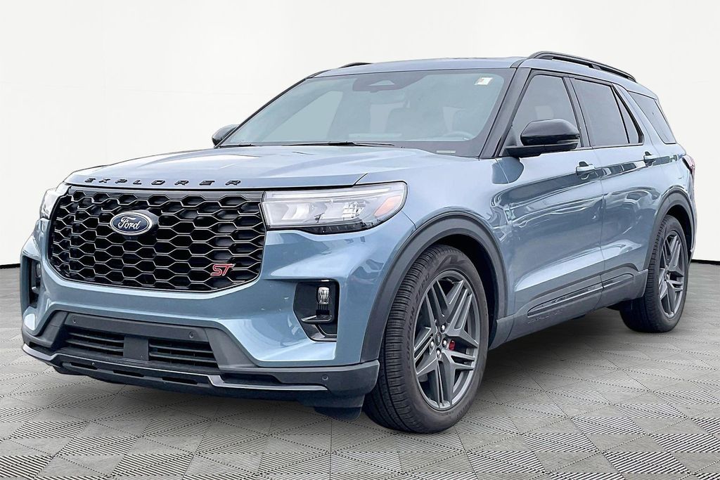 Vapor Blue 2026 Ford Explorer SUV / Crossover All-Wheel Drive Automatic