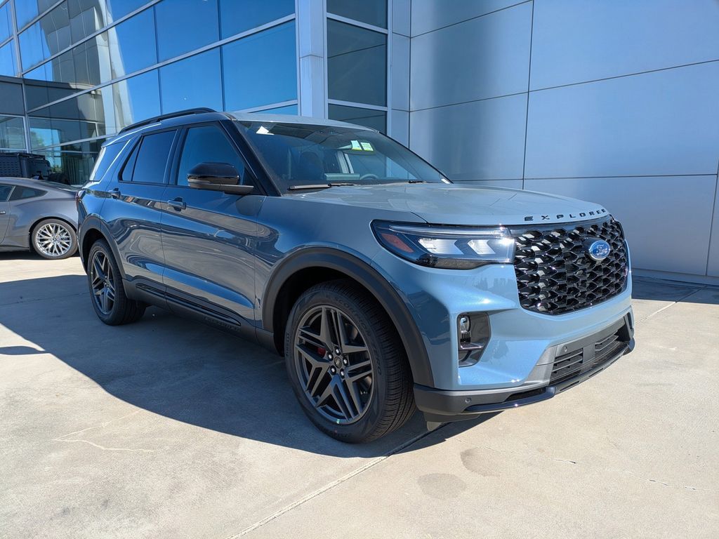 Vapor Blue Metallic 2026 Ford Explorer ST RWD SUV / Crossover Rear-Wheel Drive Automatic