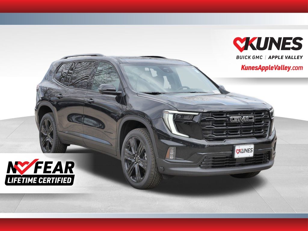 Black (Ebony Twilight Metallic) 2026 GMC Acadia SUV / Crossover Four-Wheel Drive 8-Speed Automatic