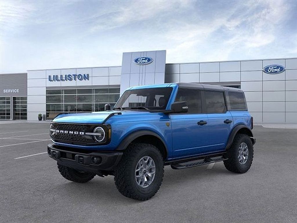 Velocity Blue Metallic 2025 Ford Bronco SUV / Crossover Four-Wheel Drive Automatic