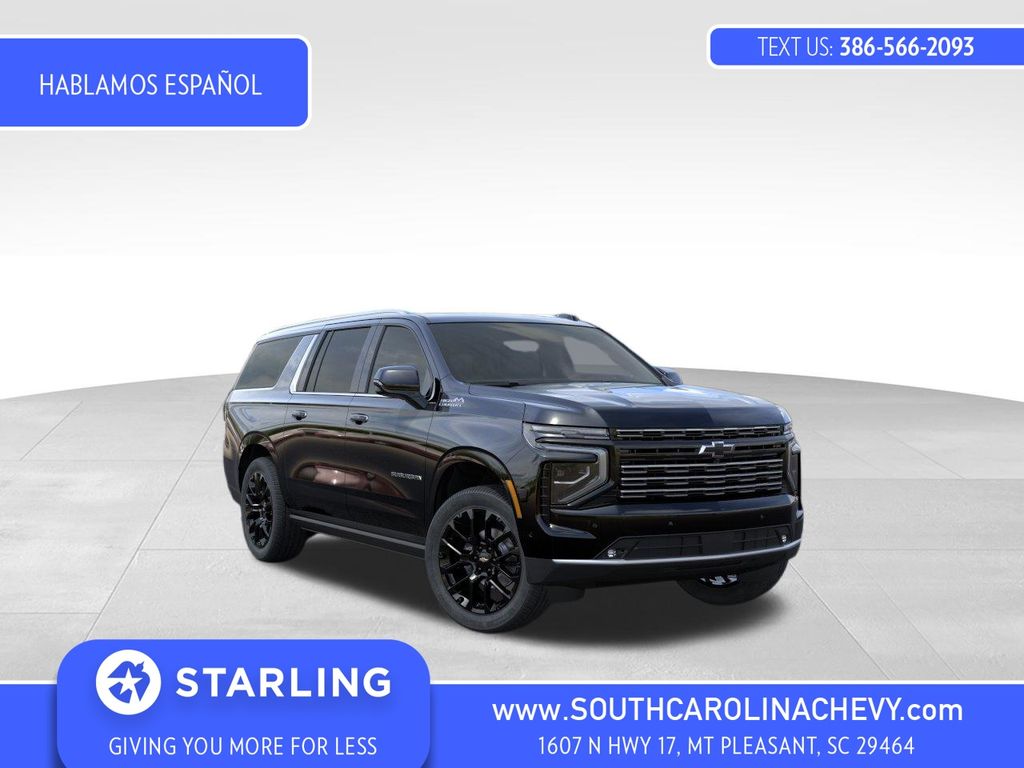 Black 2026 Chevrolet Suburban SUV / Crossover Four-Wheel Drive