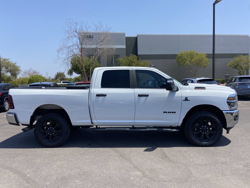 Bright White Clearcoat 2025 RAM 2500 Pickup Truck Four-Wheel Drive Automatic