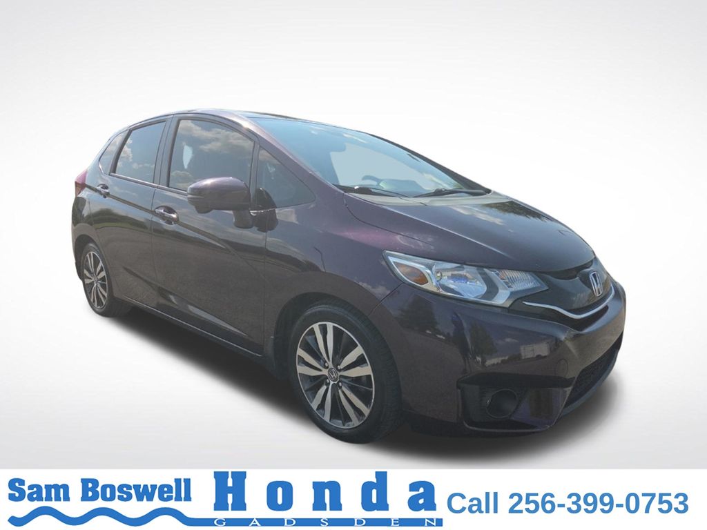 Passion Berry Pearl 2015 Honda Fit Hatchback Front-Wheel Drive Continuously Variable Transmission
