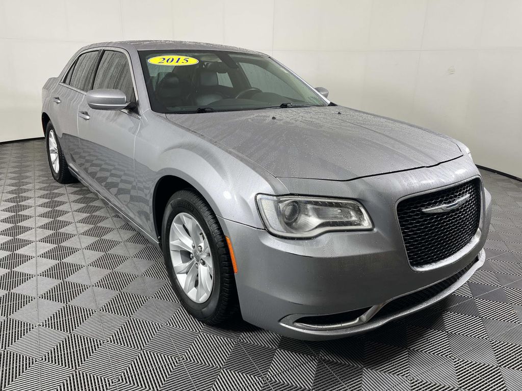 Billet Silver Metallic 2015 Chrysler 300 Sedan Rear-Wheel Drive 8-Speed Automatic