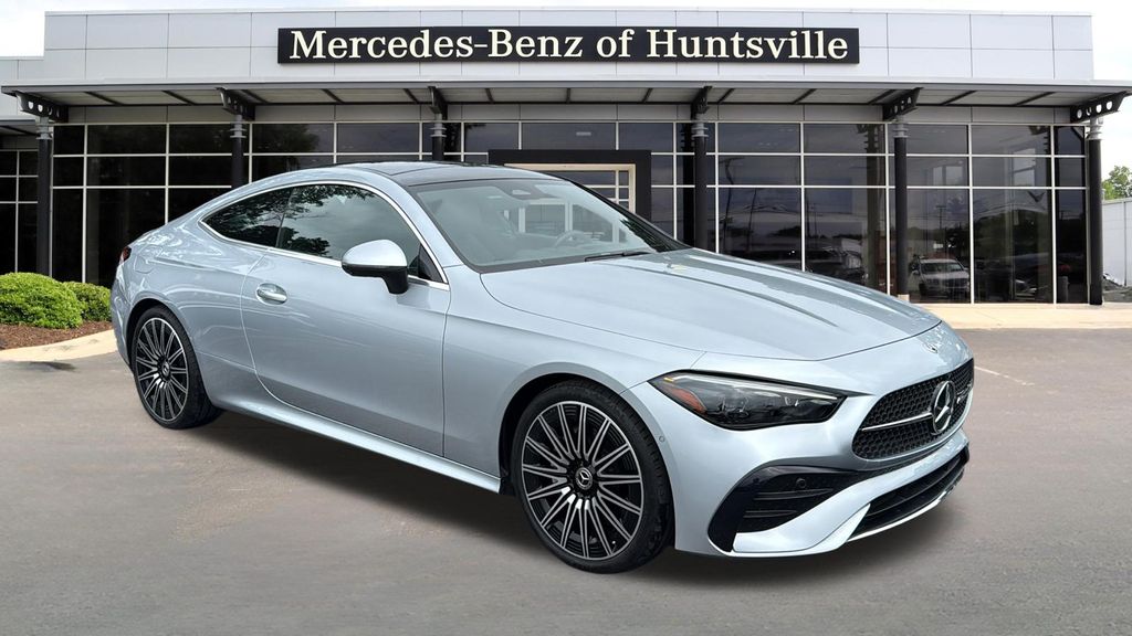Cirrus Silver Metallic 2024 Mercedes-Benz CLE Coupe All-Wheel Drive 9-Speed Automatic