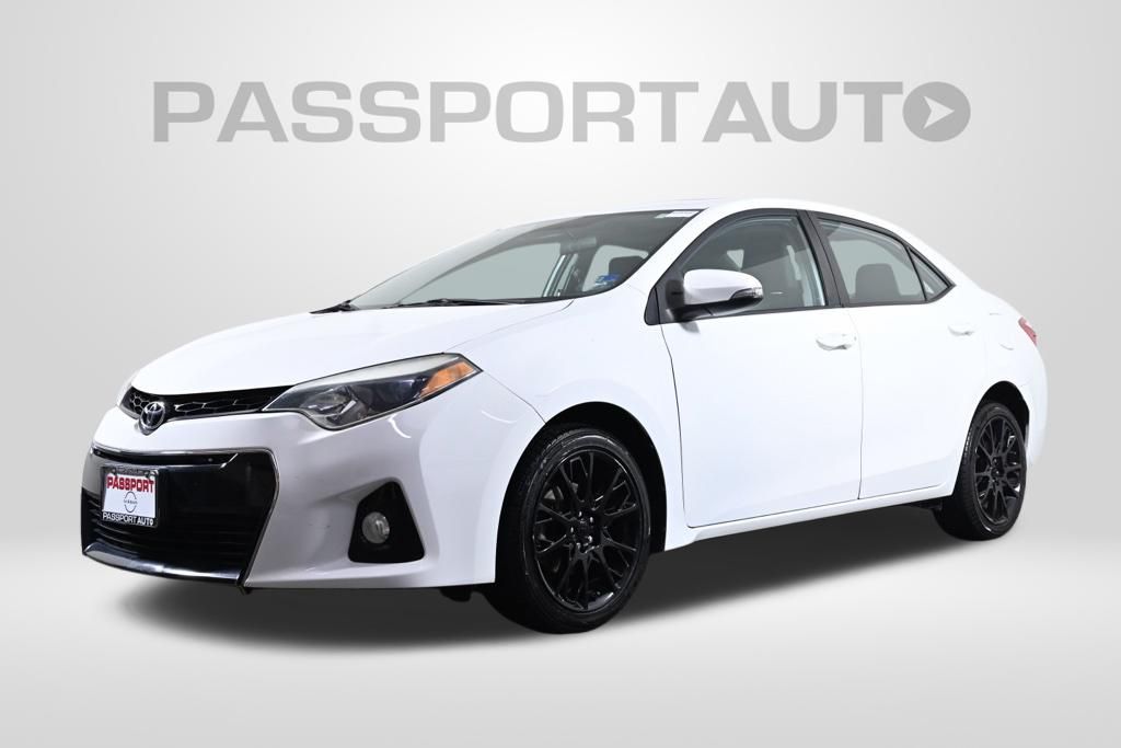 Super White 2016 Toyota Corolla Sedan Front-Wheel Drive Automatic