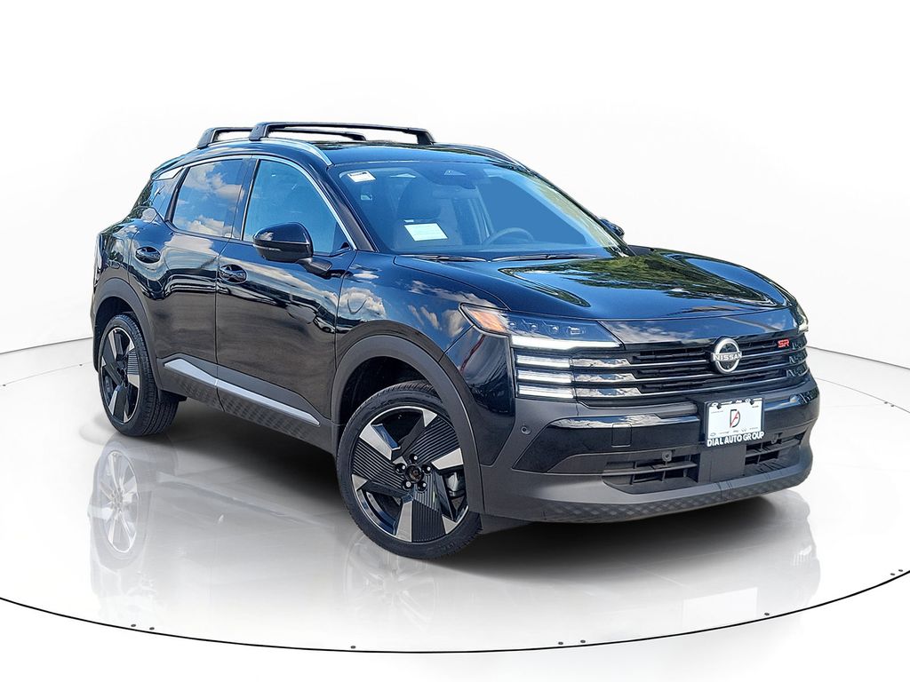 Super Black 2026 Nissan Kicks SUV / Crossover All-Wheel Drive Continuously Variable Transmission