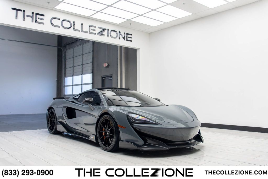 Chicane Effect 2019 McLaren 600LT Coupe Rear-Wheel Drive 7-Speed Automatic