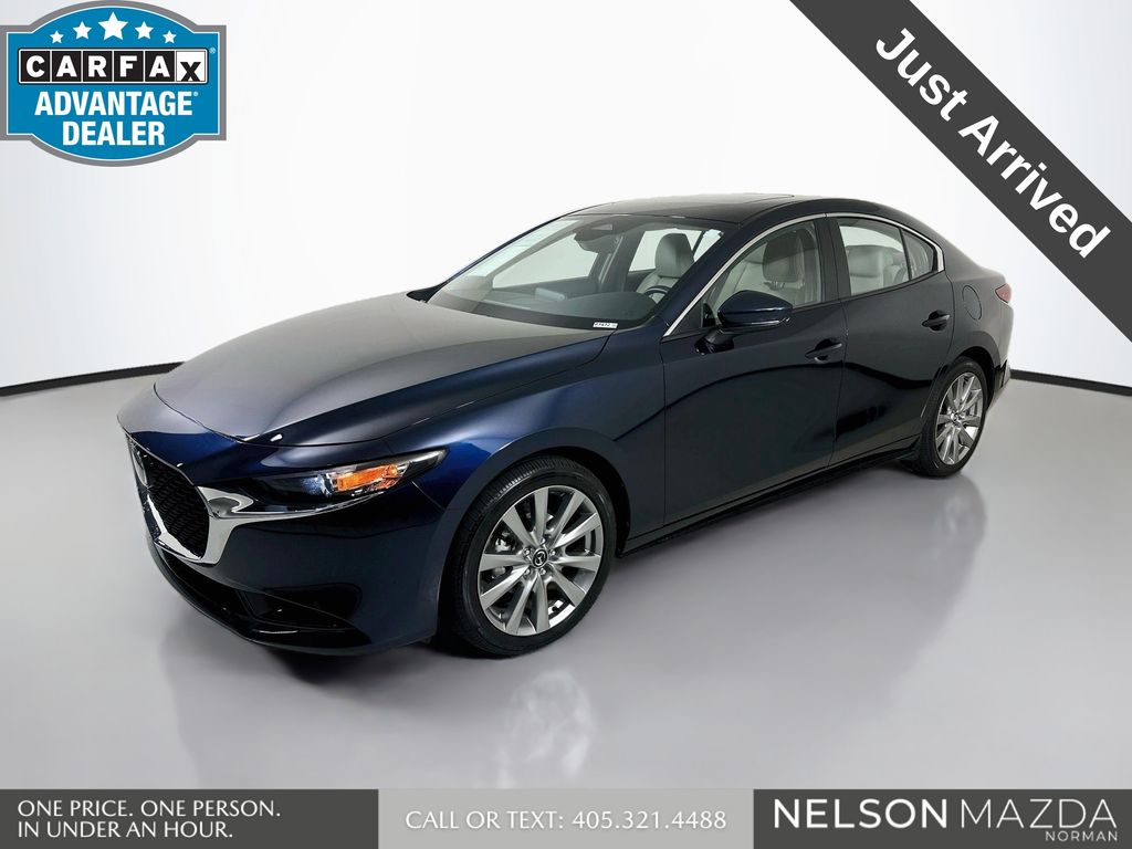 Deep Crystal Blue Mica 2026 Mazda MAZDA3 Sedan Front-Wheel Drive 6-Speed Automatic