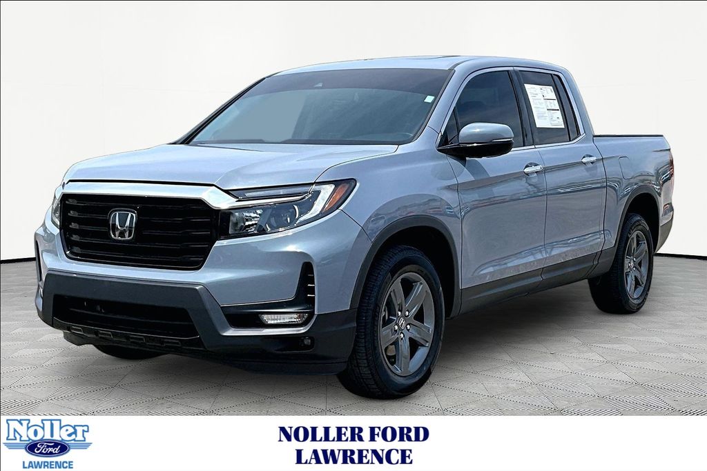 Gray Pearl 2023 Honda Ridgeline Pickup Truck All-Wheel Drive 9-Speed Automatic