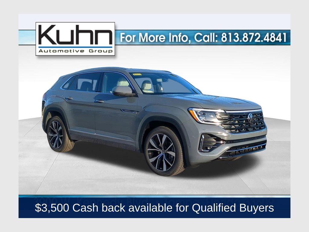 Pure Gray 2026 Volkswagen Atlas Cross Sport SUV / Crossover All-Wheel Drive 8-Speed Automatic