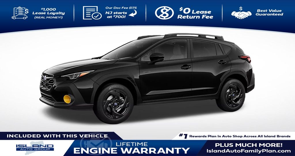 Crystal Black Silica 2026 Subaru Crosstrek Hybrid SUV / Crossover All-Wheel Drive Continuously Variable Transmission