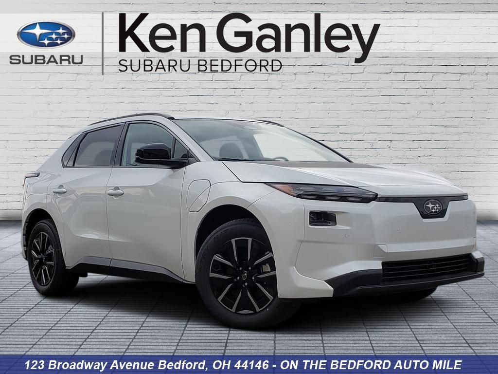 White 2026 Subaru Solterra Premium AWD SUV / Crossover All-Wheel Drive 1-Speed Automatic