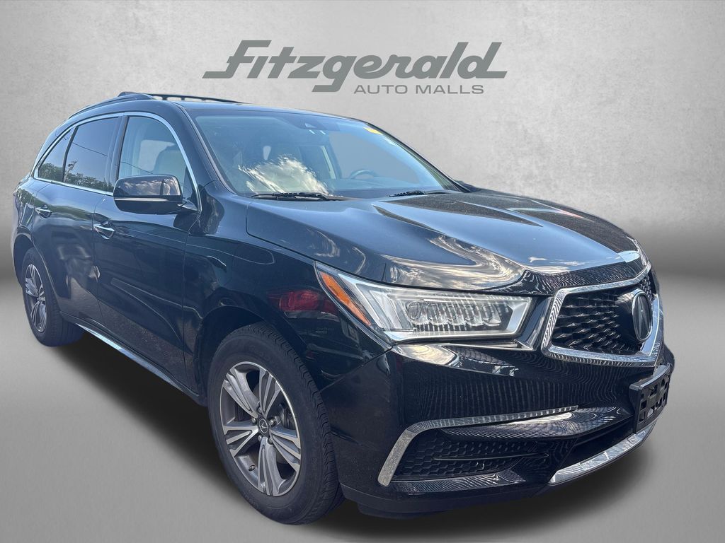 Majestic Black Pearl 2019 Acura MDX SH-AWD SUV / Crossover All-Wheel Drive 9-Speed Automatic