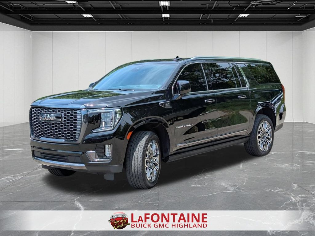 Onyx Black 2023 GMC Yukon XL SUV / Crossover Four-Wheel Drive
