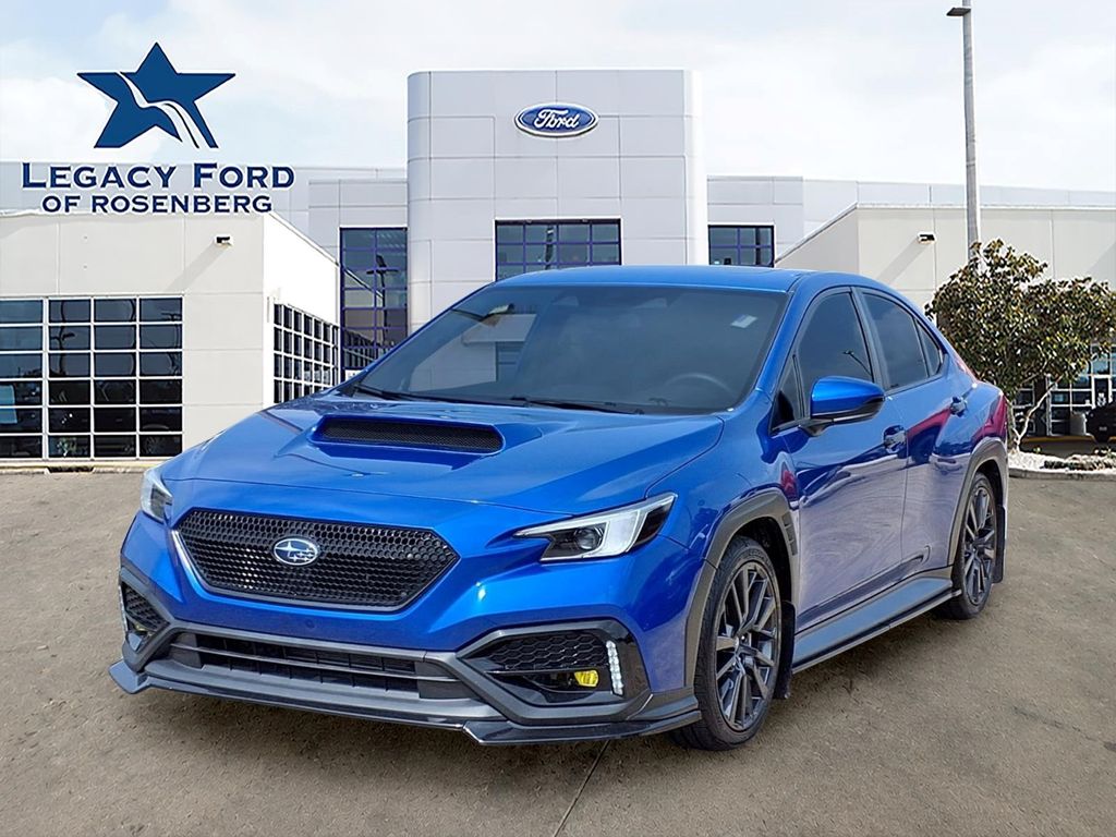 WR Blue Pearl 2022 Subaru WRX Sedan All-Wheel Drive Continuously Variable Transmission